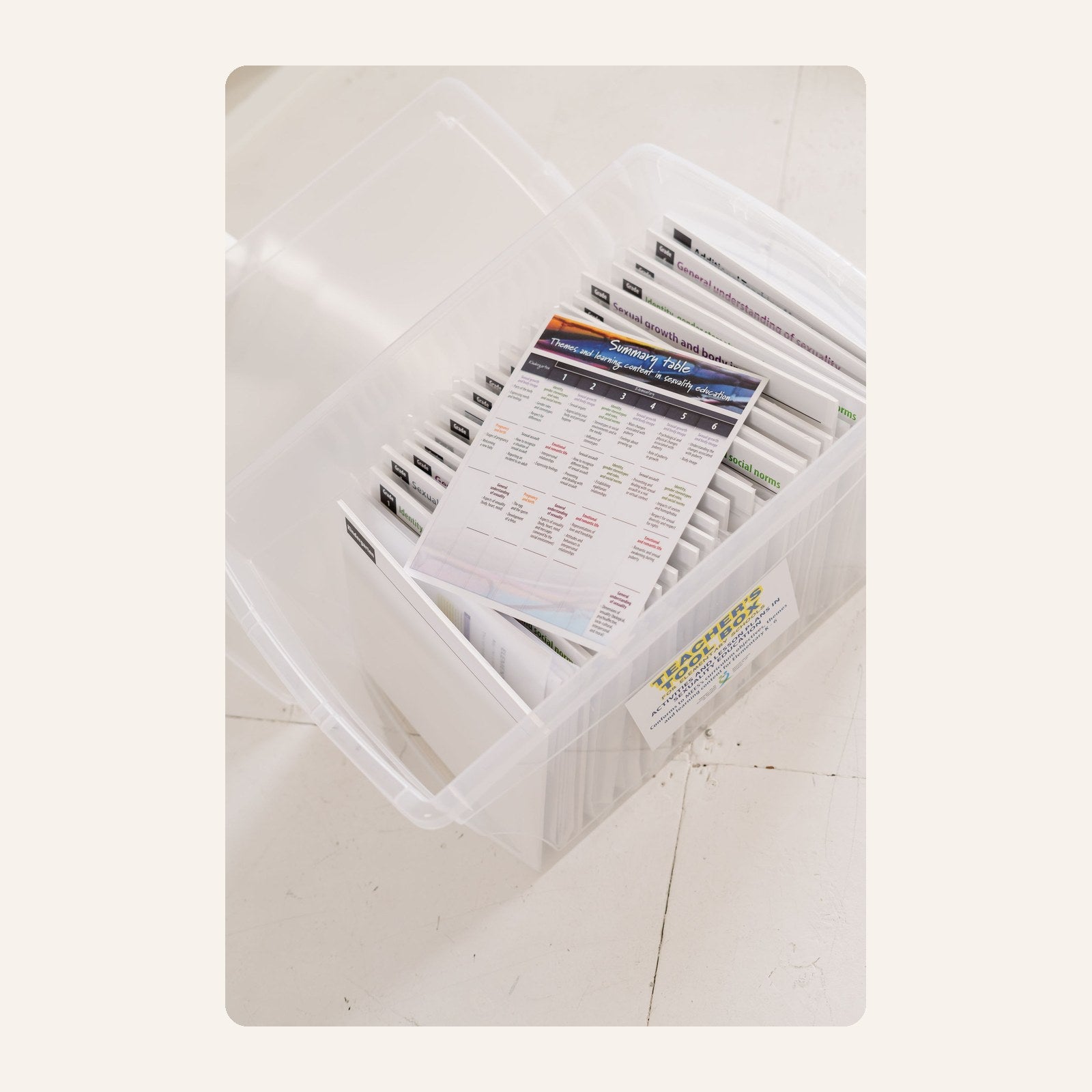 Special Needs Tool Box, elementary level card set