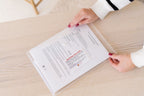 Digital Dangers: Safe or Unsafe activity kit instructions and category card in a clear folder