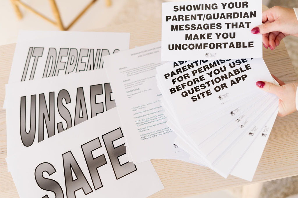 Digital Dangers: Safe or Unsafe, Activity Kit