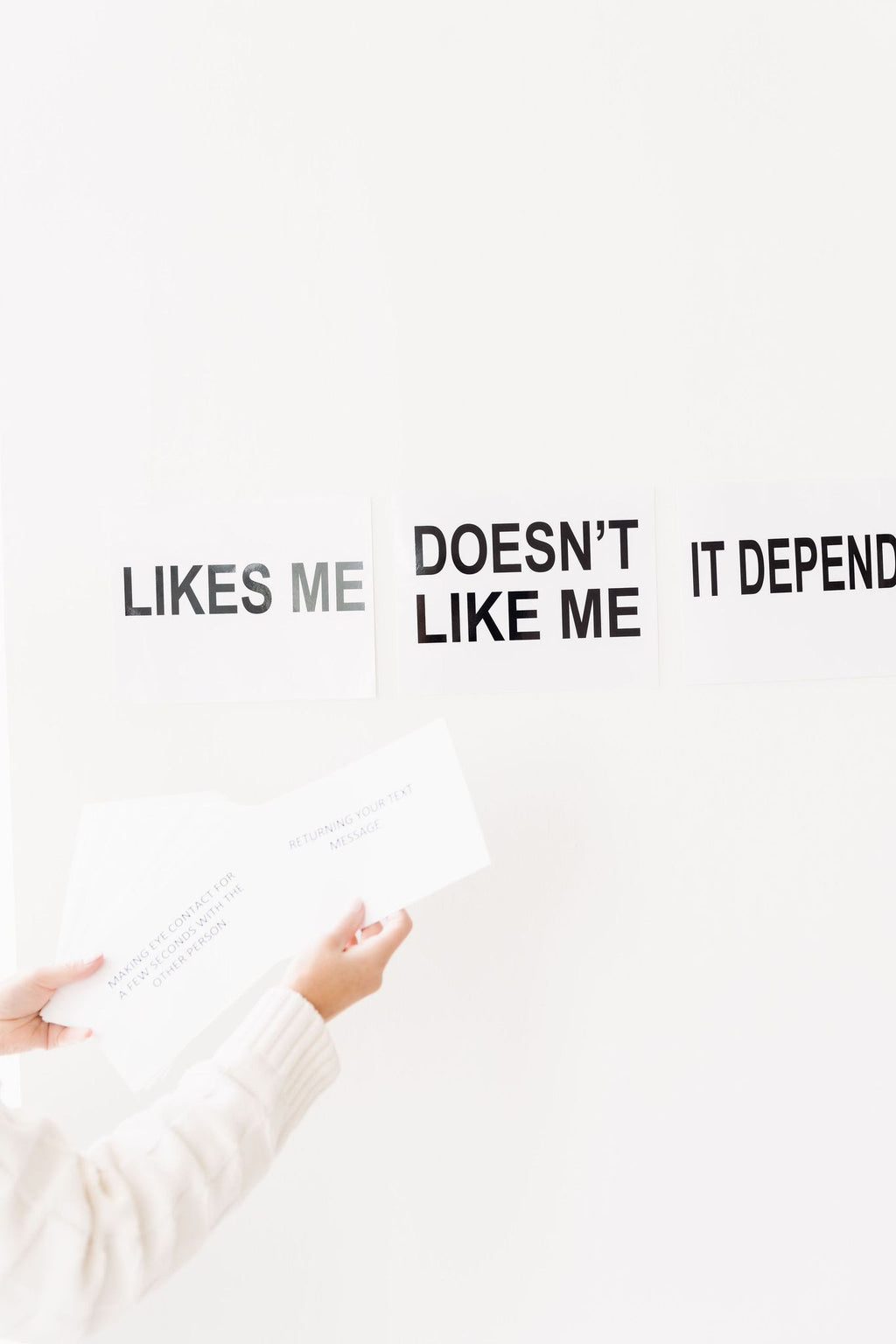 He Likes Me / She Likes Me Not, Activity Kit