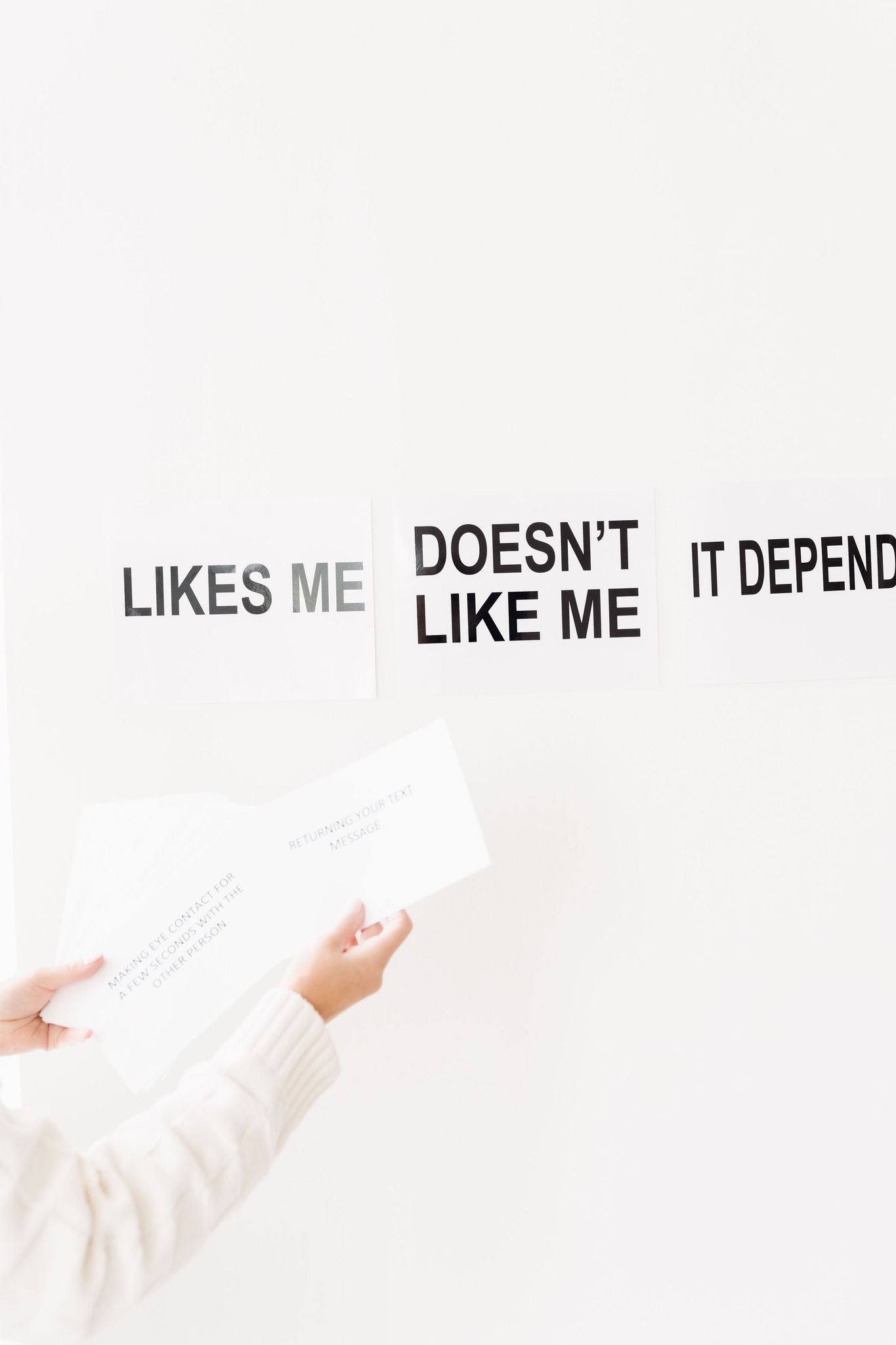 He Likes Me / She Likes Me Not, Activity Kit