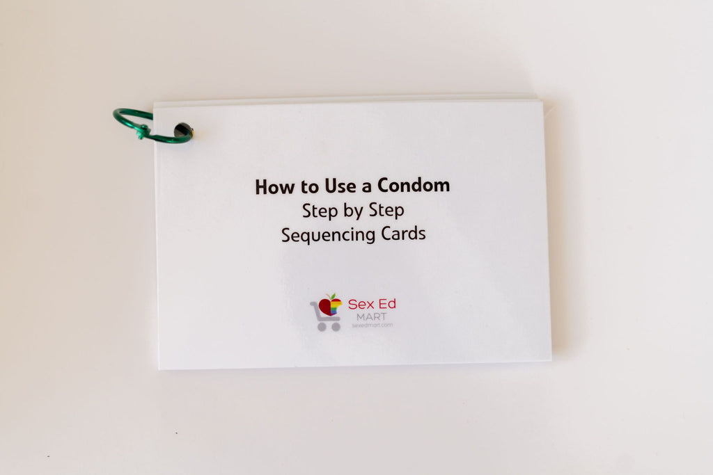 How to Use a Condom, Sequencing Cards