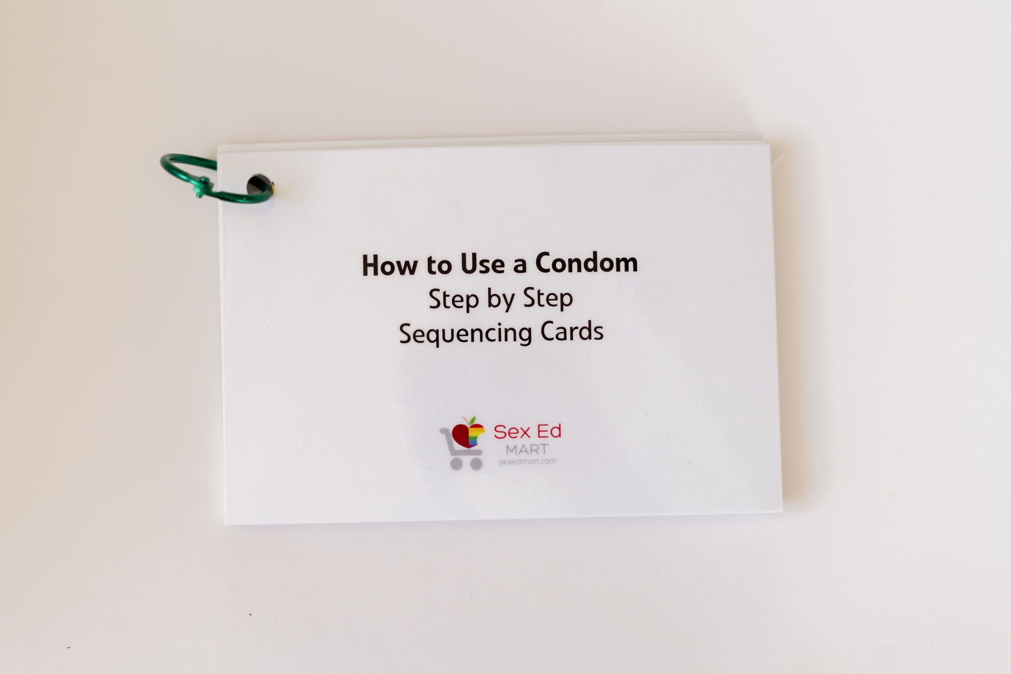 How to Use a Condom, Sequencing Cards