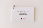 How to Use a Condom, Sequencing Cards
