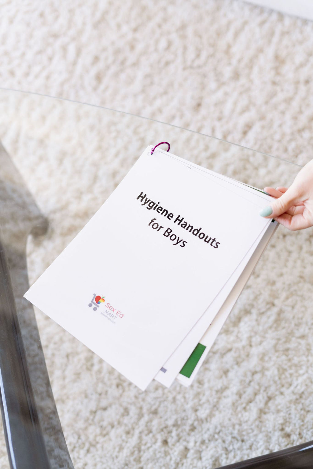 Hygiene Handouts, For Boys, Poster Set