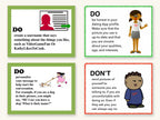 Do's and Don'ts of Online Dating + Dating Apps, Card Set Bundle