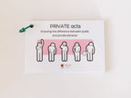 Private vs Public, Card Set