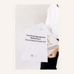 Teaching Appropriate Behaviours Social Stories Poster Set booklet cover, with an illustrated body-parts poster visible behind it