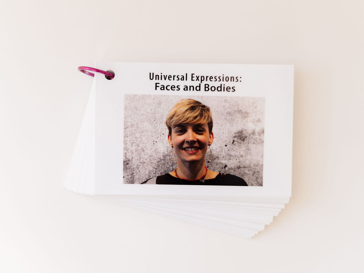 Universal Expressions: Faces and Bodies, Card Set
