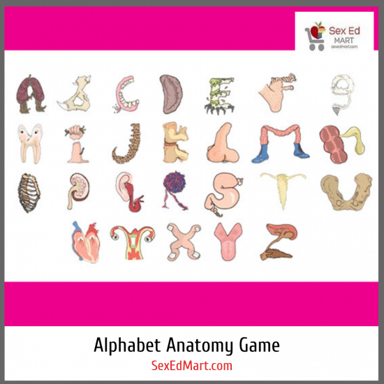 Alphabet Anatomy Game – Activity Kit Download Or Hard Copy