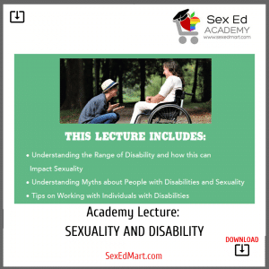 Academy Lecture sexuality and disability